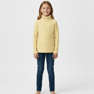 Kids Unisex Winter High Neck Top by Style Nest Collection